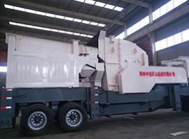 建筑垃圾圍城怎么辦，讓中意移動破碎站來幫你解決