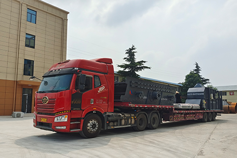 現(xiàn)在出發(fā)，廣西北海裝修垃圾處理設(shè)備發(fā)貨