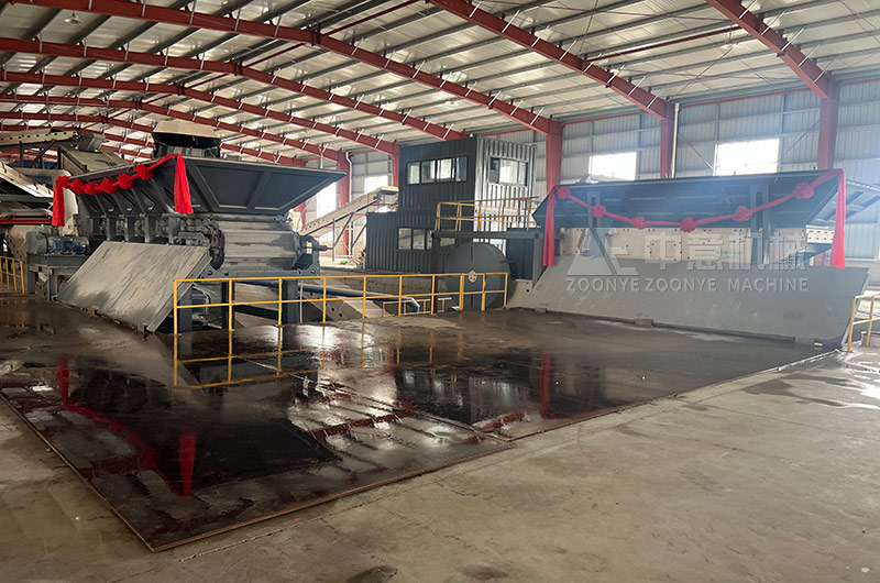 鏈板輸送機+振動給料機 鏈板輸送機+振動給料機