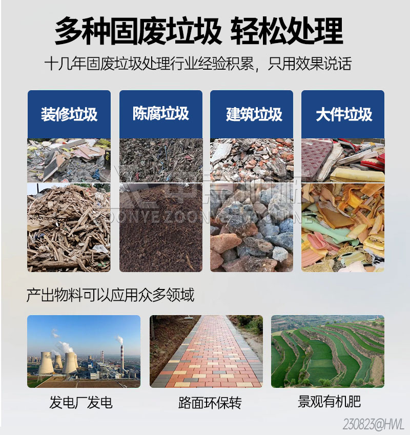 多種固廢垃圾輕松處理 多種固廢垃圾輕松處理