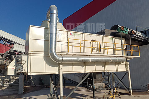 湖南長沙固廢垃圾處理現(xiàn)場