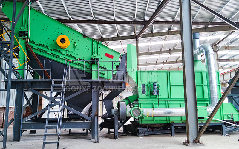 棒條弛張篩+綜合風(fēng)選機(jī) 棒條弛張篩+綜合風(fēng)選機(jī)