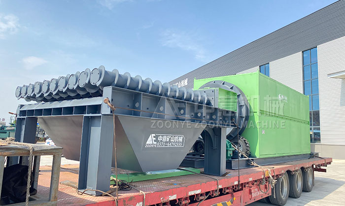 發(fā)貨廣東丨時產(chǎn)200噸垃圾分選生產(chǎn)線設(shè)備順利啟程