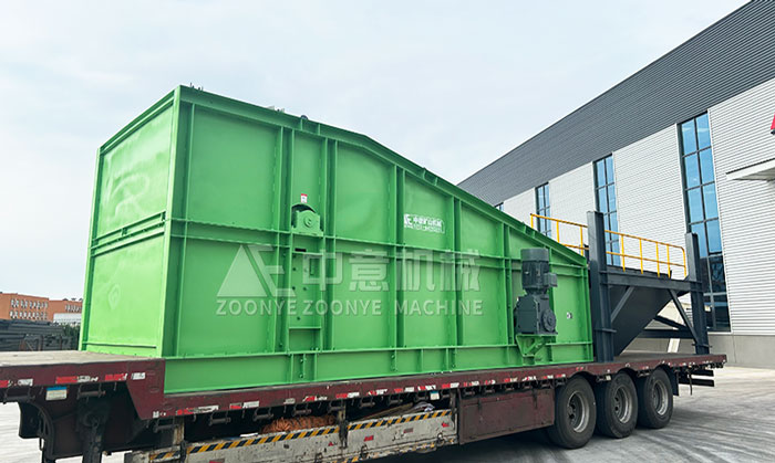 金秋初始 | 新型彈跳篩設(shè)備發(fā)往河北保定客戶現(xiàn)場