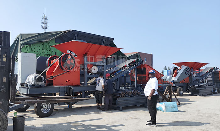 國外客戶來場參觀試機(jī)