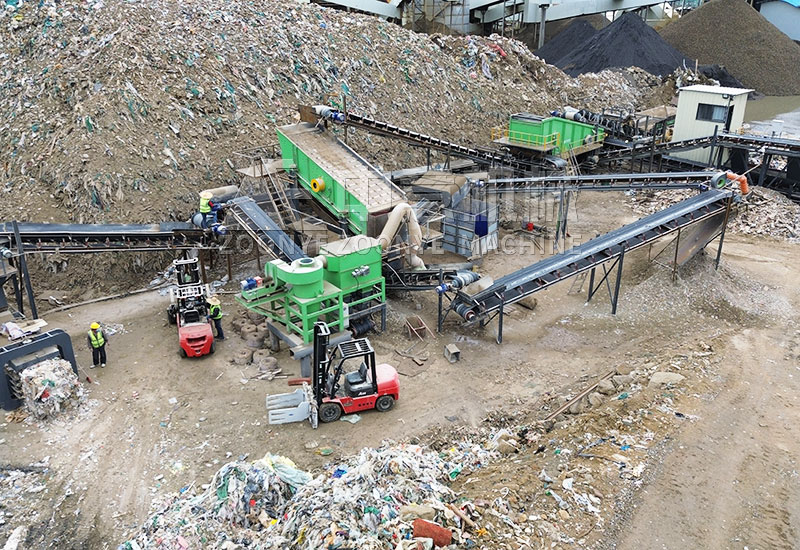 裝修垃圾處理生產(chǎn)線