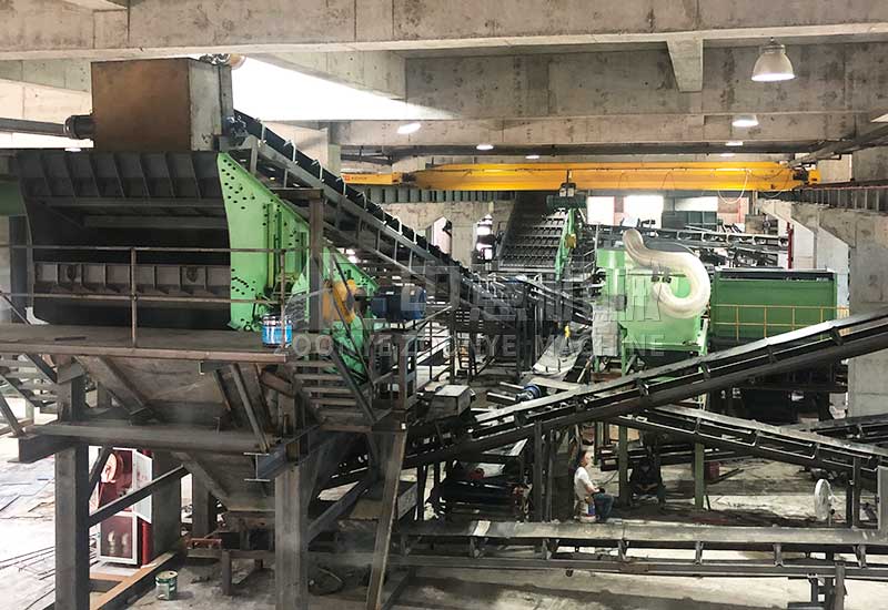 建筑裝修垃圾處理生產(chǎn)線